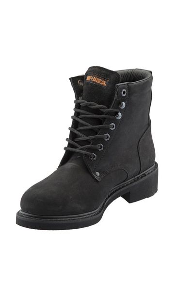 Harley Davidson Unisex Black Short Boots