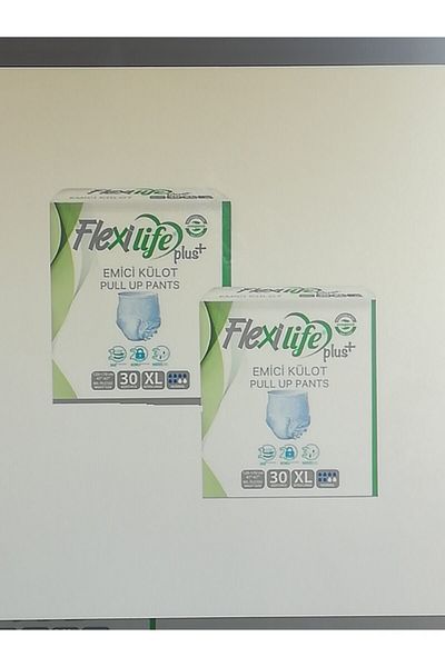 Flexilife Plus Adult Patient Diapers Extra Large Size 2 x 30 = 60 Pieces