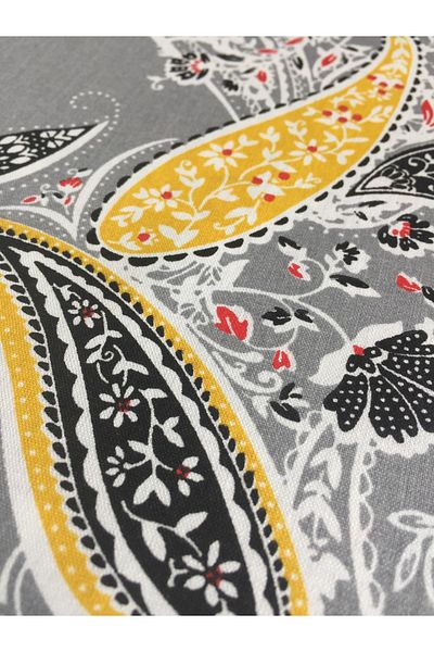 Lief Home Unisex Gray Cotton Zippered Pillow Case 50x70 2 Pieces