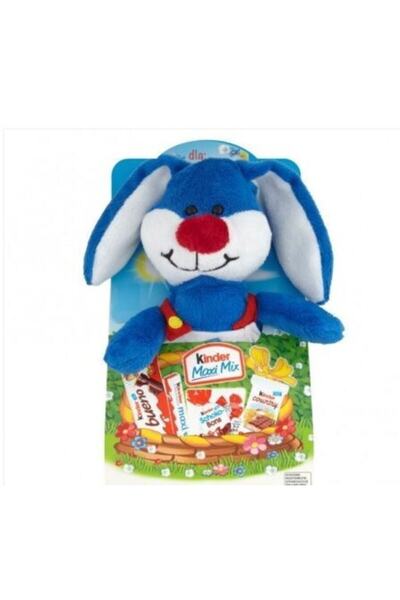 Kinder Maxi Mix Paskalya Peluş Tavşan 4 Farklı Çikolata 133g