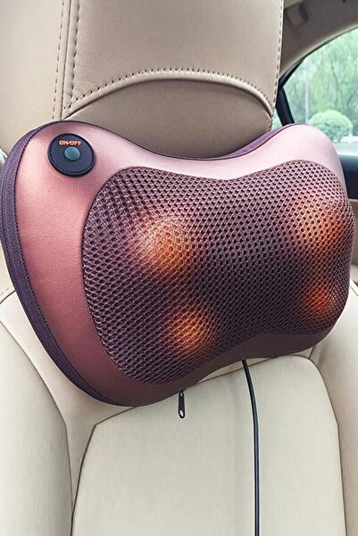 Markafox Ovmal Masaj Yastığı Ayak Bel Boyun Sırt Vücut Omuz Aleti Masaj Yastığı Ensiga