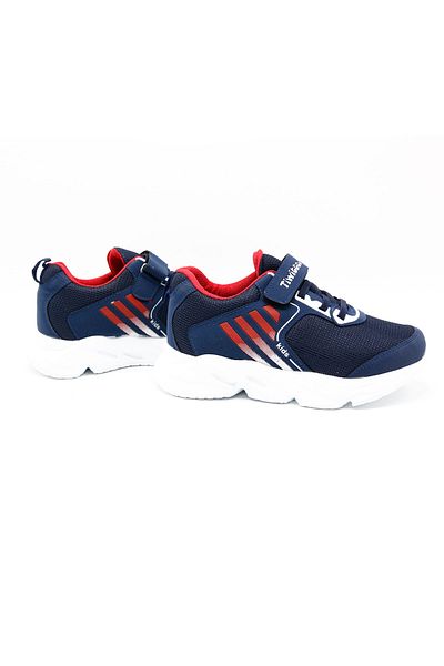 TWİTTO Pantofi casual unisex, albastru marin pentru băiat