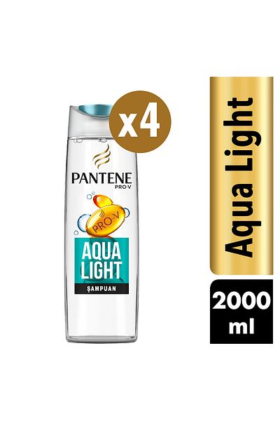 Pantene Shampoo Aqualight 4 x 500 ml