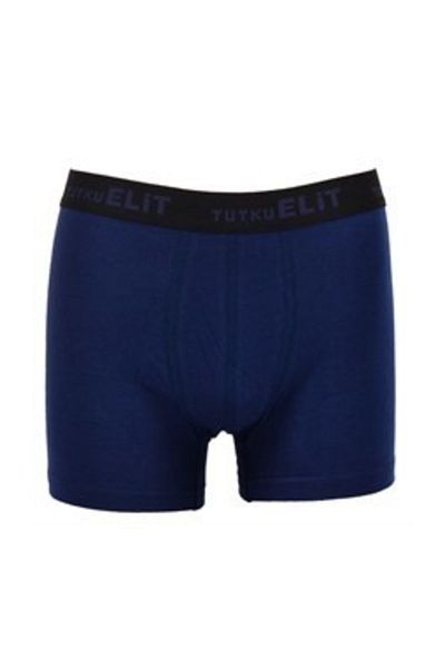 Tutku Elit Πακέτο 6 ανδρικών Boxers Modal Elastane Navy Blue