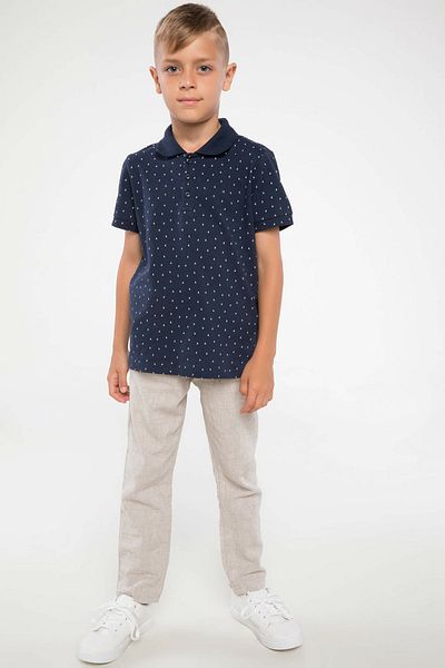 DeFacto Navy Blue Boy's Polo T-shirt J0852A6.18AU.NV64