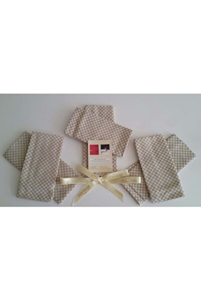 Romans Servetel de bucatarie bogat 40x40 cm 6 bucati cafea cu lapte