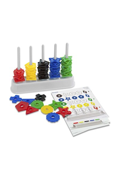 Miniland Πολύχρωμα σχήματα άβακα 100 τεμαχίων