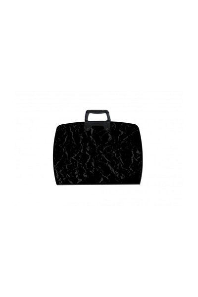 Abka Technical Picture Bag Zippered College 28x38 Cm Black 1.04.01.001