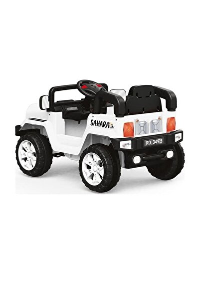 DOLU OYUNCAK Dolu Neon Sahara 12 V Uzaktan Kumandalı Akülü Araba Beyaz