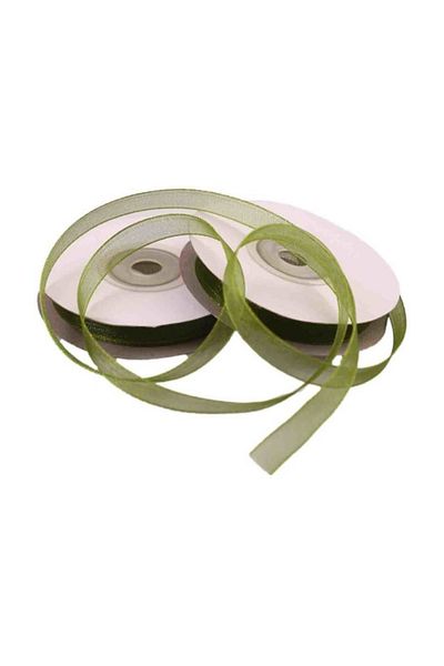 Simisso Organza Tulle Ribbon Green 10 Meters – Ribbon
