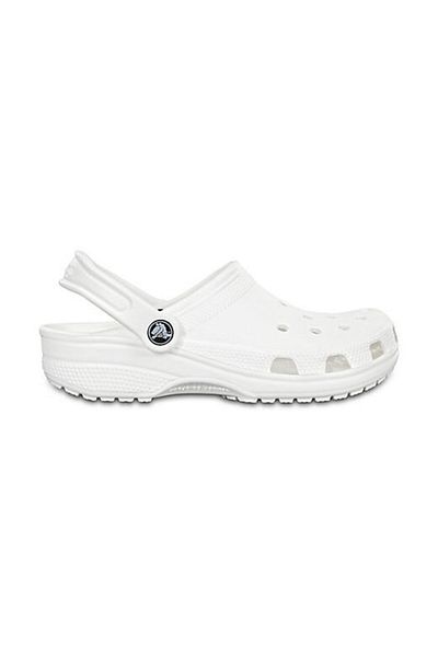 Crocs Kids شبشب كلاسيكي باللون الأبيض للأطفال