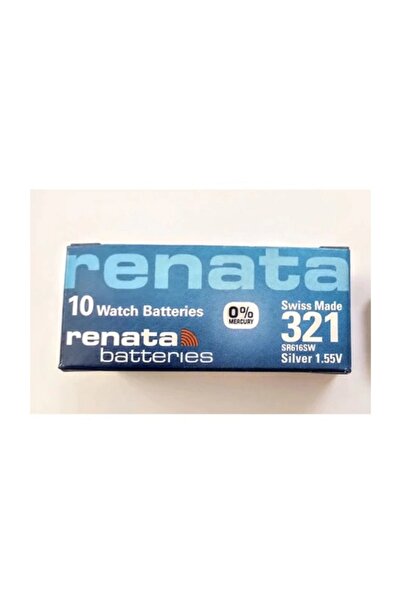 RENATA 321 Sr616sw Saat Pili 10'lu (1 Kutu)