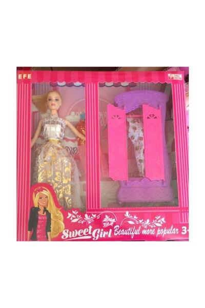 Genel Markalar Gardolaplı Oyuncak Bebek