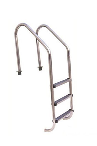 Waterfun Havuznet - Paslanmaz Çelik Havuz Merdiveni 3 Basamaklı