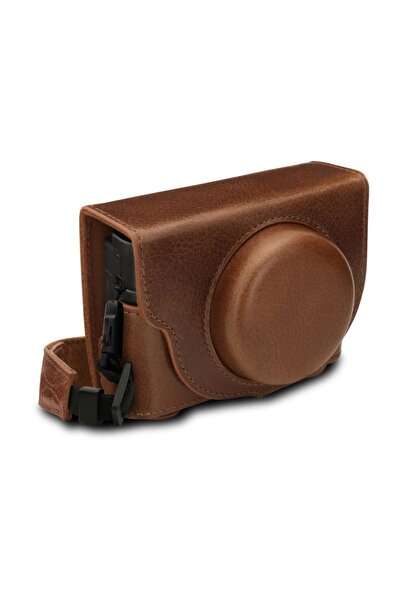 MegaGear Husă pentru cameră din piele naturală Mg1728 compatibilă cu Sony Cyb...