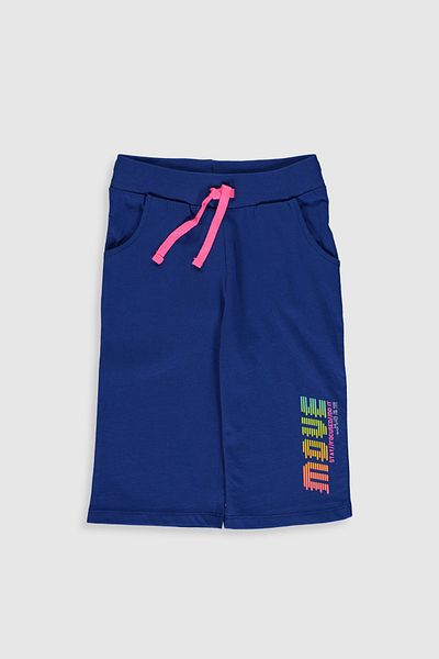 LC Waikiki Vibrant Blue Hnc Shorts for Girl