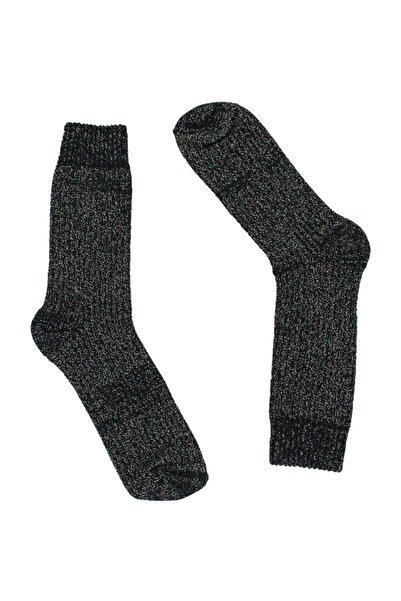 A CLASSE Multi Glitter Boot Type Women's Socks