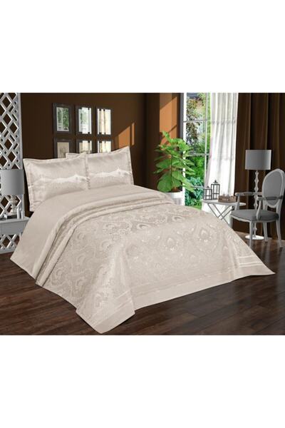 Viven Jakarlı Şönil Yatak Örtüsü