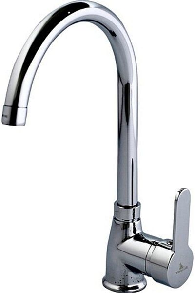 Venezia Chrome Chrome Swan Sink Faucet