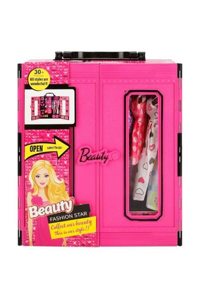 Kayyum Oyuncak Beauty Fashion Star Çantalı Elbise Gardrobu