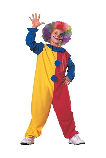 Annee Bakk Palyaço Kostümü Tulum Çocuk