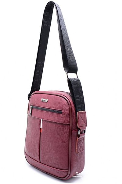 LOS ANGELES POLO CLUB Geanta Messenger cu curea de umar neagra