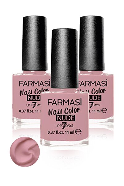 Farmasi Nude Oje Light Ruby 08-11ml 3 adet 138690131776930