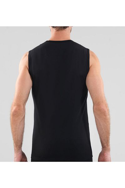 Blackspade Men's Tshirt - Sleeveless Tender Cotton 9234 - Black