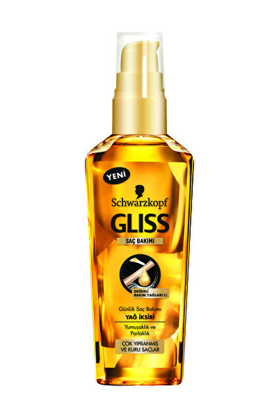 Gliss Ultimate Repair Çok Yıpranmış Ve Kuru Saçlar İçin Yağ İksiri 75 Ml