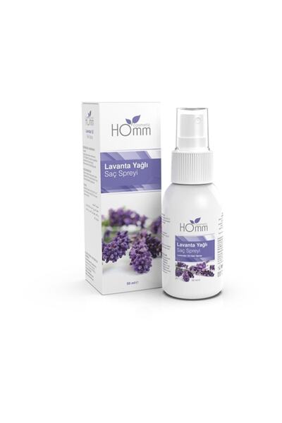 HOMMCOZMETİC Homm Bit Koruyucu Ve Önleyici Lavanta Yağlı Saç Spreyi 50 Ml