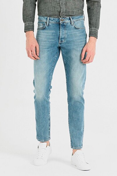 Loft Pantaloni de mansardă pentru bărbați albaștri - Lf 2010985