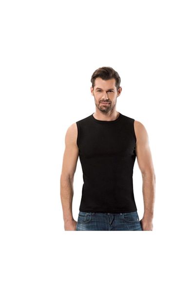 Anıt ribana 1108 Men'S Athlete - Zero Sleeve, Zero Collar, 6-piece Colorful Set