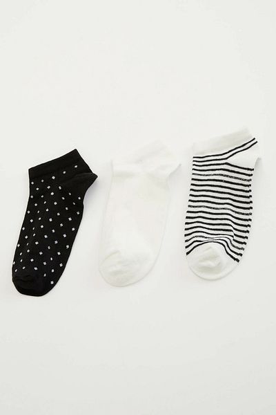 DeFacto Дамски къси чорапи от 3 части N0576AZ.20SP.KR1