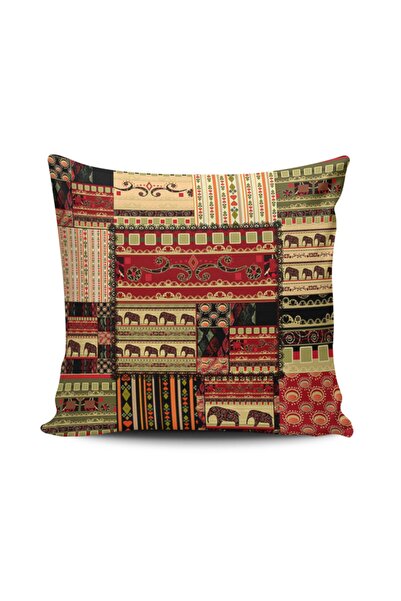 Alkan Homes Dijital Baskılı Dekoratif Kırlent Kılıfı