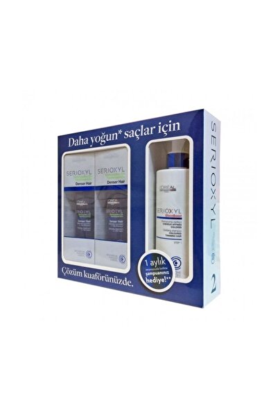L'oreal Professionnel Serioxyl Set-2 Adet Serum+250 Ml Şampuan-boyalı Saçlar