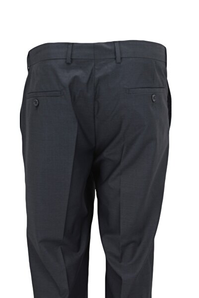 TORICELLI Erkek Gri Klasik Kesim Kumaş Pantolon