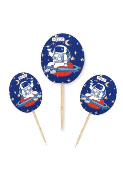 Genel Markalar Uzay Konsept Kürdan Süs 20 Adet