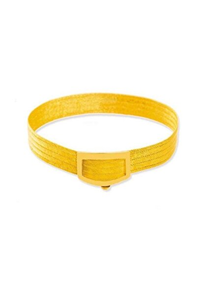 BİLEZİKHANE 14 Ayar Altın Trabzon Hasır Bileklik 5 Sıra 15,00 Gram