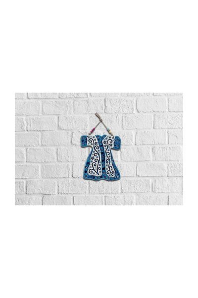 CajuArt Decorative Ceramic Caftan Shaped Wall Door Ornament