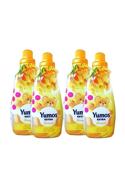 Yumoş Extra Konsantre Çamaşır Yumuşatıcısı Hanımeli 4 X 1440 Ml