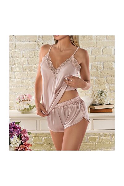 Miorre Saten Şortlu Takım 000406