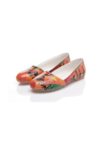 Streetfly Balerini de damă cu imprimeu-color