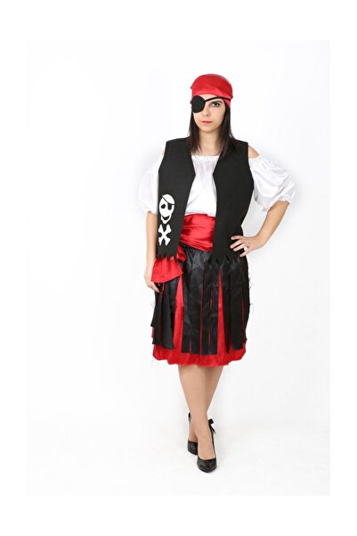 Annee Bakk Korsan Kız Kostümü Yetişkin