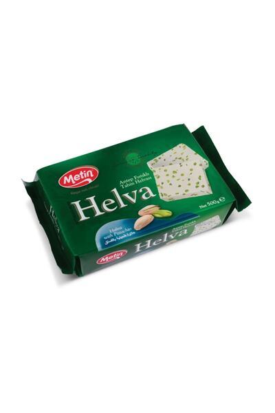 METIN 500 Gr Paket Antep Fıstıklı Helva