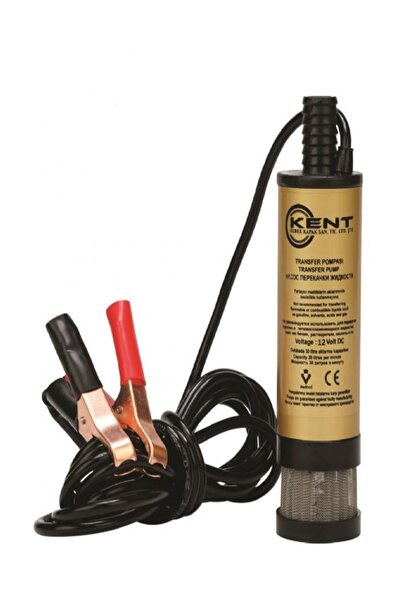 KENT Map-02 Mazot Aktarma Pompası Küçük Süzgeçli 12 Volt Dalgıç