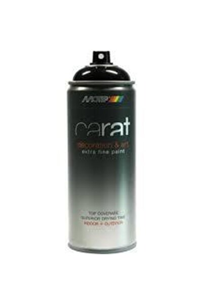 Motip Carat Mat Siyah Sprey Boya 400 ml