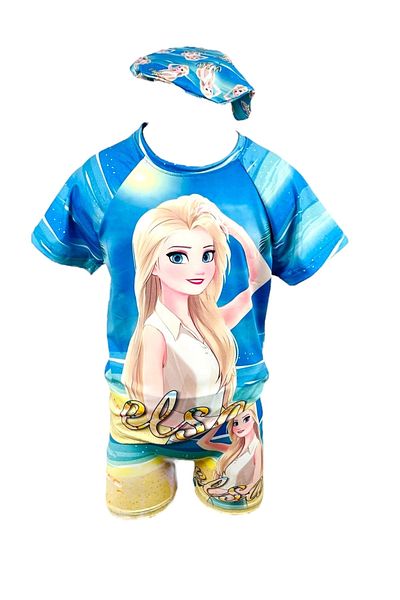 Rs Ramuni Girl's 3-piece swimsuit set-Elsa