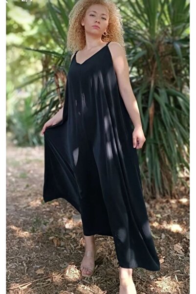 yagmurberen Сукня з V-подібним вирізом, відкритою спиною та бретелями