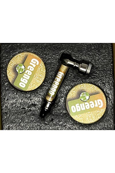 Greengo 2 Parça Sigara Pipe+Grinder Smoking Set