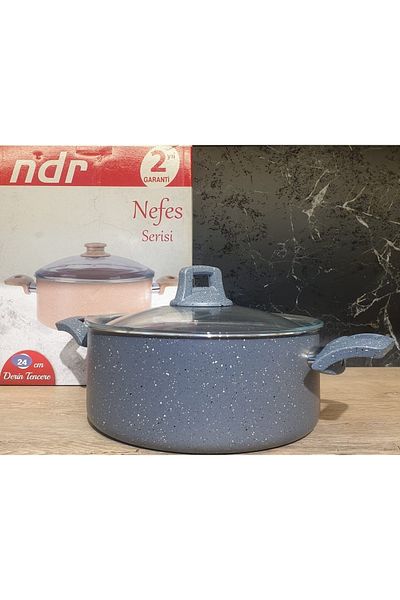 NDR Breathable Granite Deep 24 Cm Pot